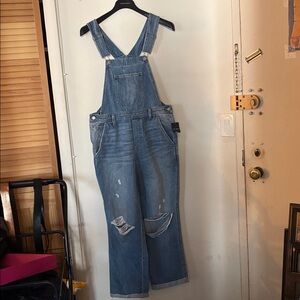 Lucky Brand Blue Denim Overalls